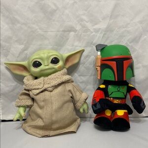Star Wars Stuffed Toys with Plastic Heads